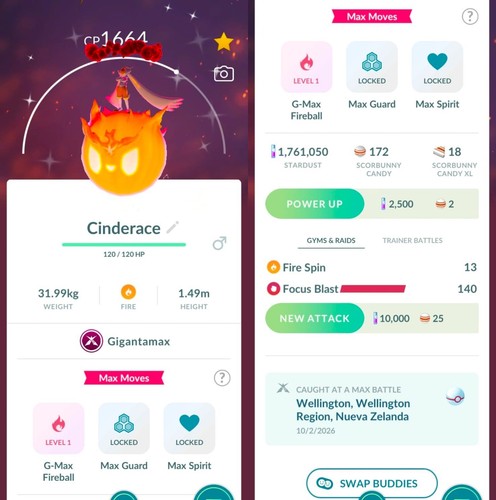 Pokémon shiny cinderenace - pokémon,