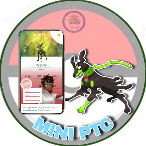 Pokémon cane zygarde - go,