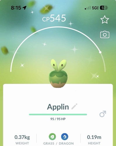 Pokemon tra applin - tra-de, go✨applin