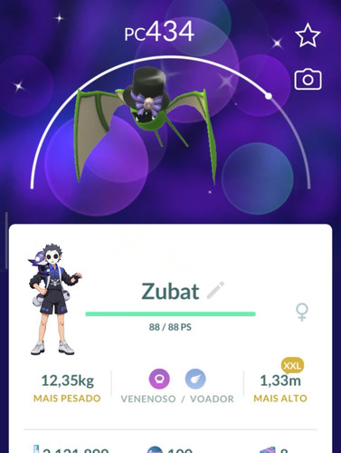 Shiny zubat xxl - zubat,
