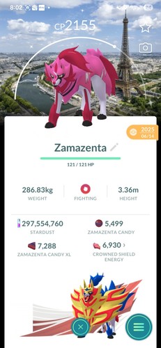 Pokemon zamazenta shiny paris - pokemon,