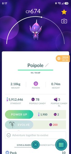 Pokemon trade poipole - -,