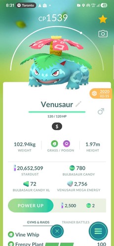 Pokemon venusaur clone - venusaur, ultra