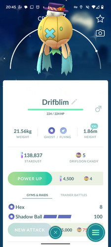 Pokemon ptc drifblim - pokemon,