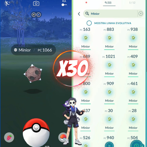 Minior pokémon - minior,