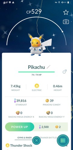 Shiny pikachu astronaut - pikachu,