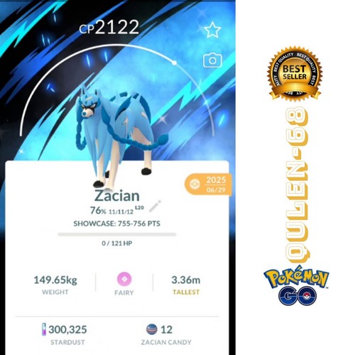 Pokémon shiny zacian - -,