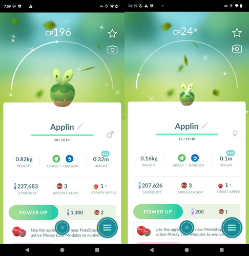 Pokémon go shiny - ✨,