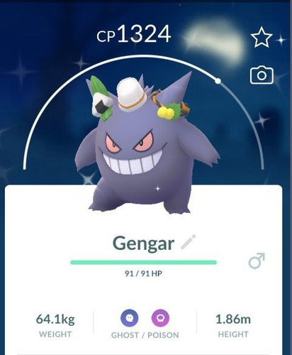 Gengar lucido che - ✨, indossa