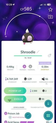 Pokémon shroodle - g0, ---