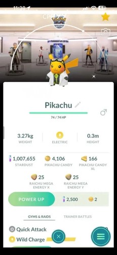 Pokemongo shiny professor - shiny,