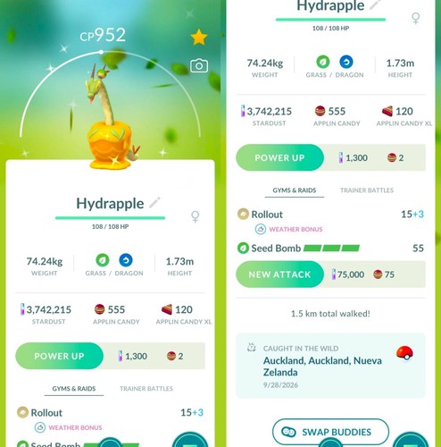 Pokemon shiny hydrapple - pokemon,